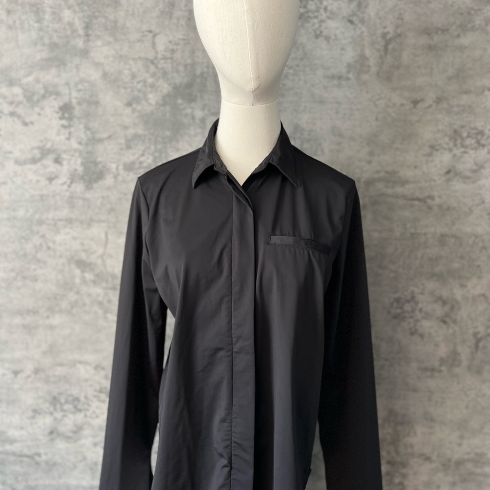 Bagatelle Black Button Down Shirt Fitted Dress Shirt Collar